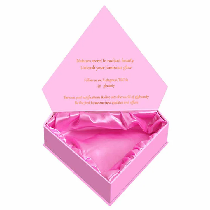 صناديق هدايا على شكل شعار مخصص لعطر . Custom Logo Gift Boxes for Perfume Eyelashes Nail Art