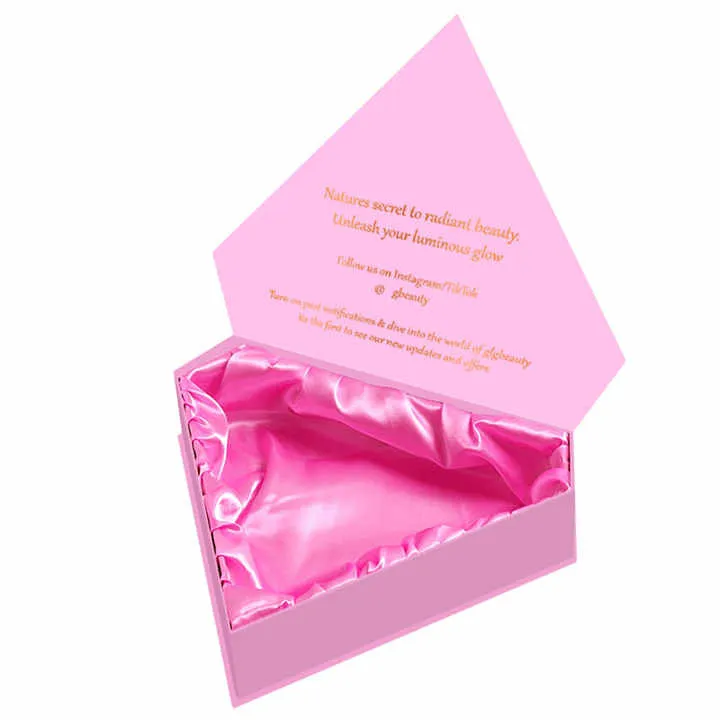 صناديق هدايا على شكل شعار مخصص لعطر . Custom Logo Gift Boxes for Perfume Eyelashes Nail Art