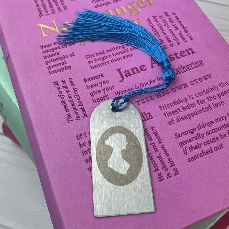 Jane Austen Bookmark - Silhouette & Signature Design | Exclusive Collection
