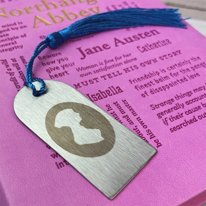 Jane Austen Bookmark - Silhouette & Signature Design | Exclusive Collection