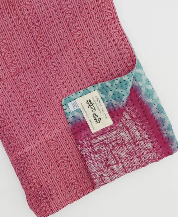 Kantha Quilt Throw - No. 240616