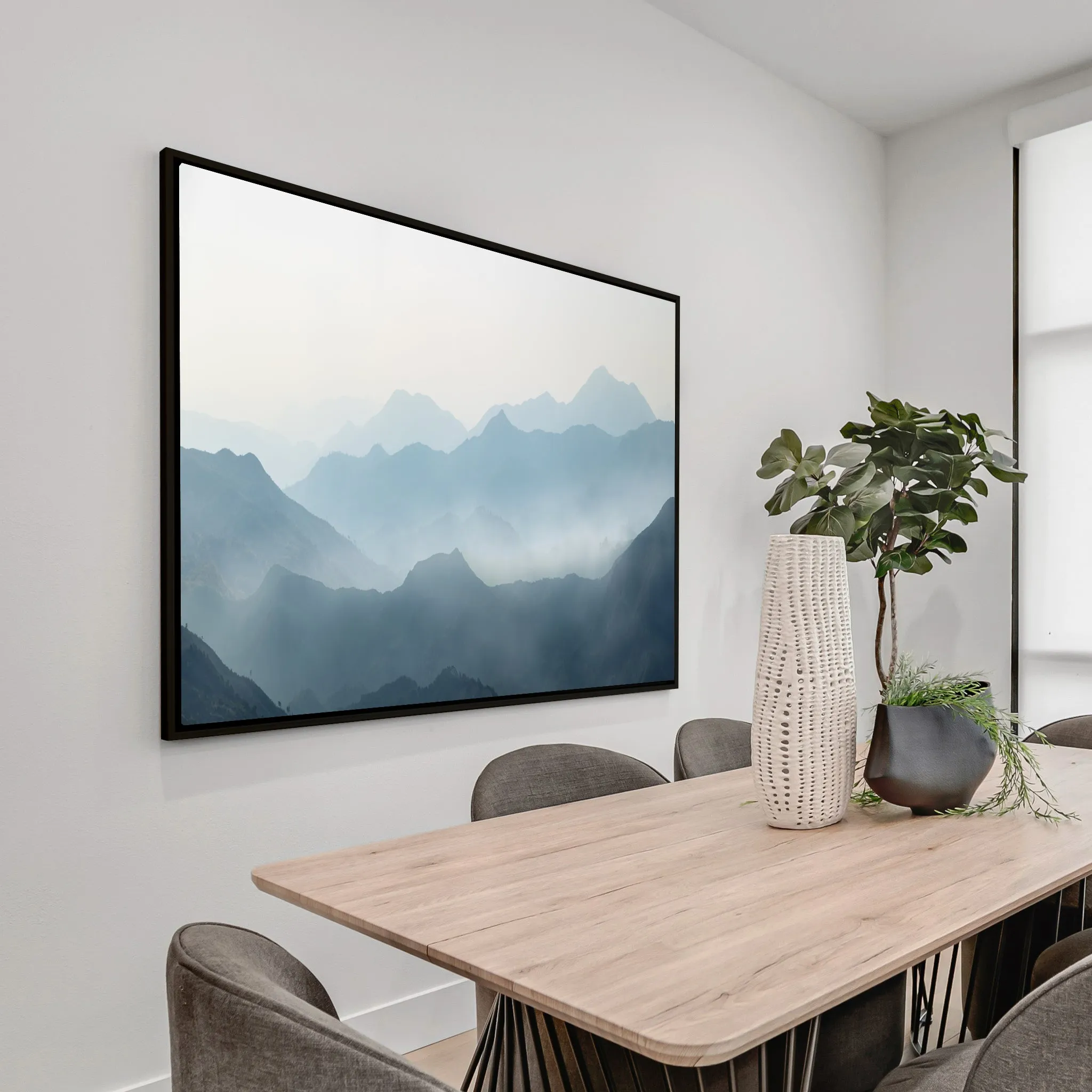 Misty Mountains Custom Art