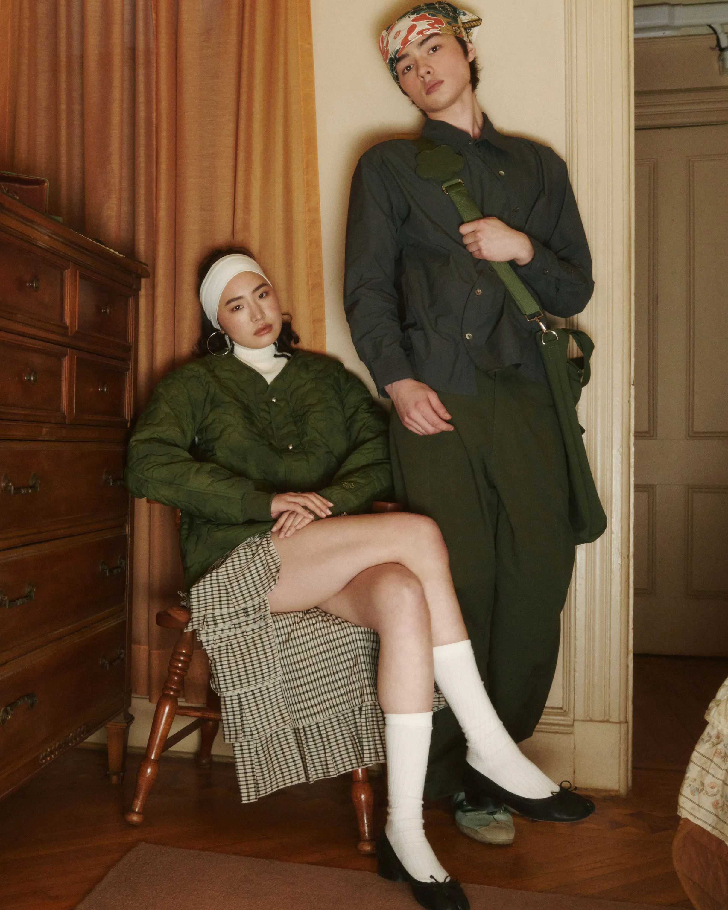 MOCHI QUILTED MILITARY LINER