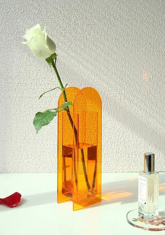 Modern Acrylic Vase