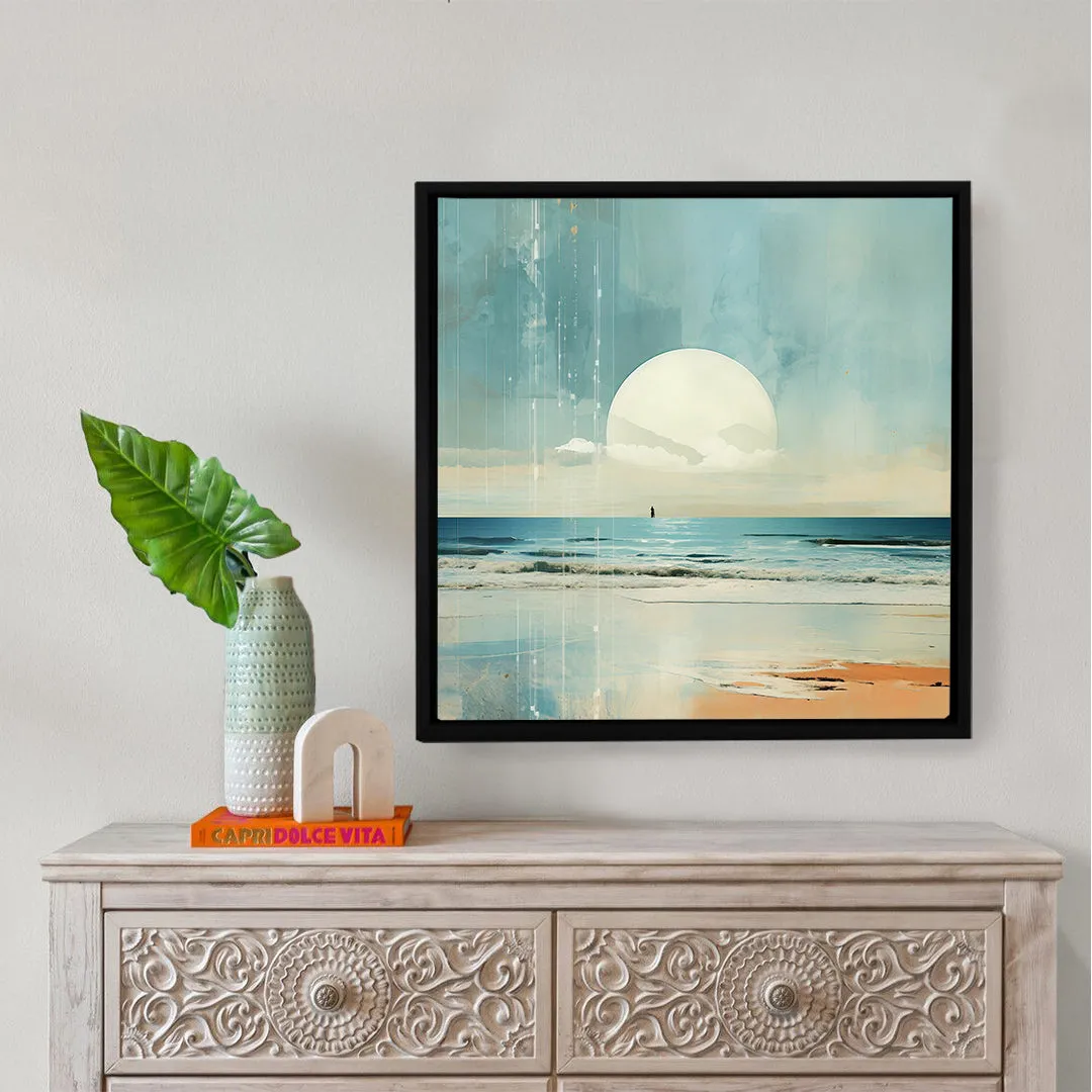 Moon Surfing Custom Art