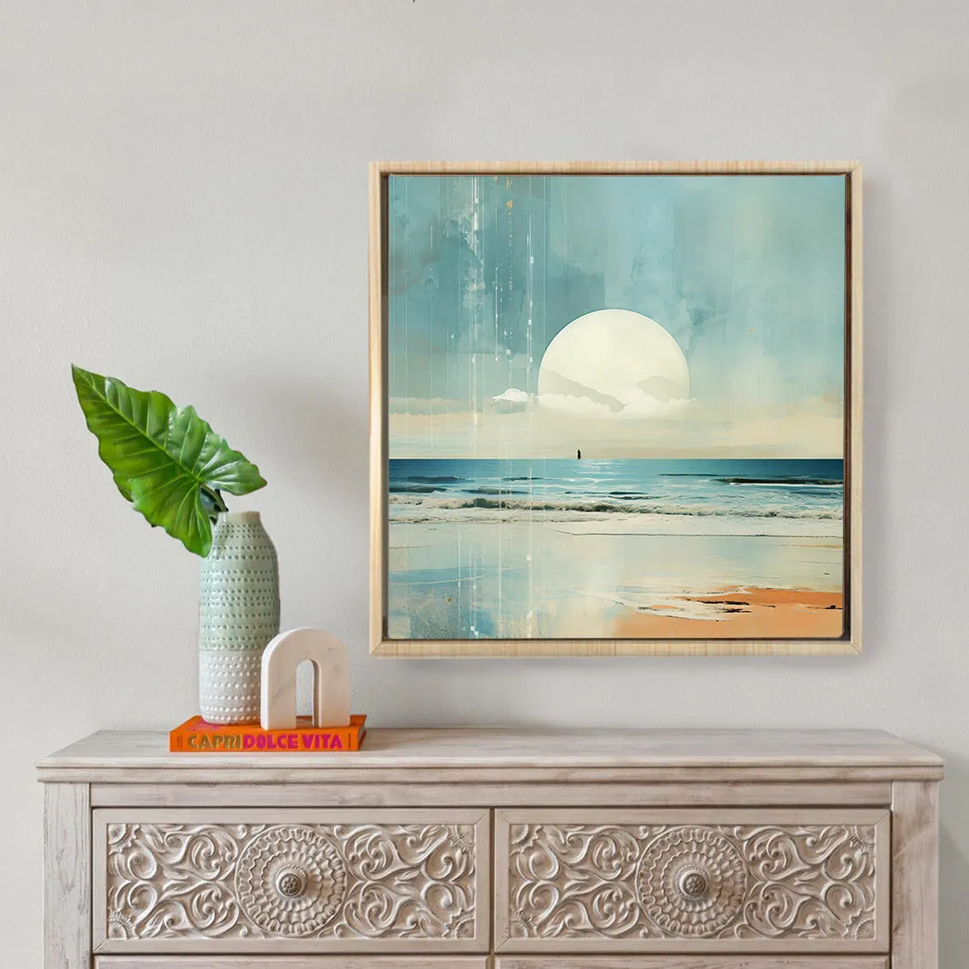 Moon Surfing Custom Art