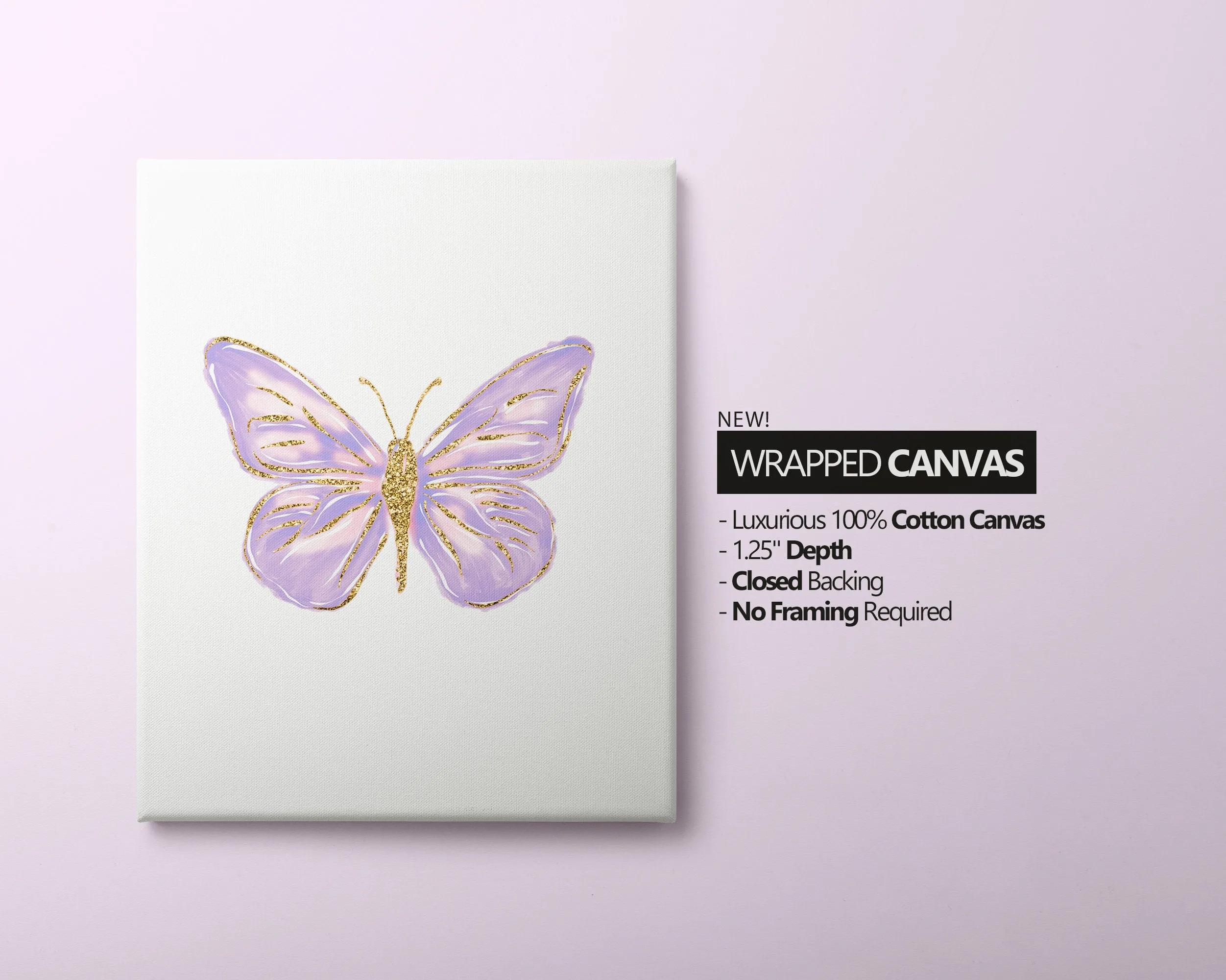 Personalized Purple Butterflies Set of 3 Nursery Art Prints, Butterfly Wall Art, Glitter Nursery Decor, Play Room, Girl Baby Room Ideas, 107