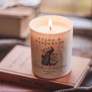 Pride and Prejudice Rhubarb and Juicy Black Plum Candle