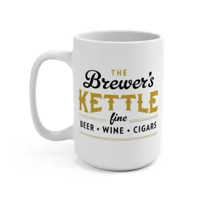 The Brewers Kettle Ceramic Coffee Cup Mug 15oz - Reefmonkey